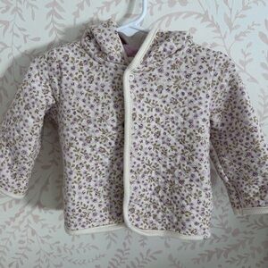 *Little Planet* Floral Baby Matching Set - Purple and Cream